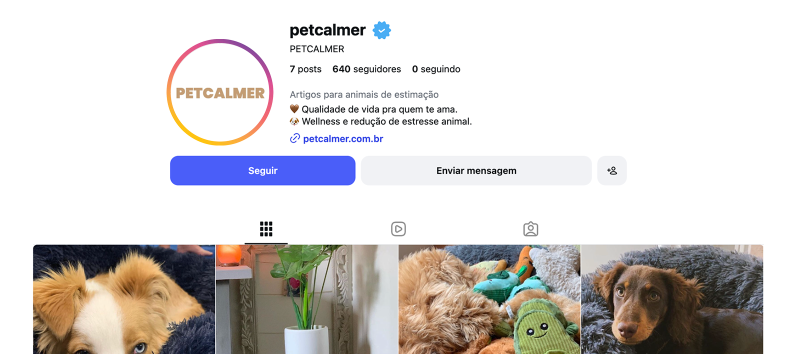 Instagram Petcalmer